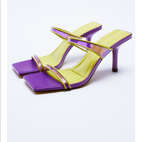 Zara Shoes - ***shoe sale*** Zara vinyl strappy sandals